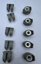10 x Sortimo Plastic Fixing Clips with Retaining Nuts for Van Racking/Shelving