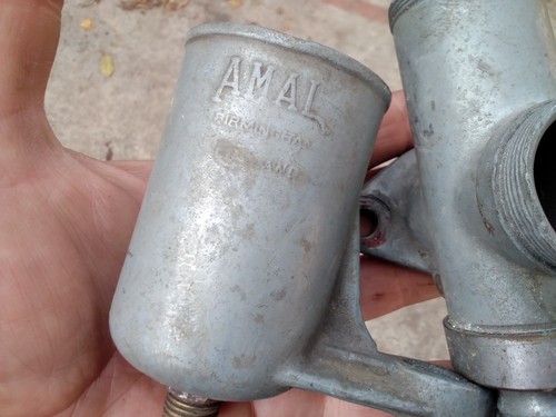 Vintage motorcycle amal - , pre