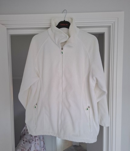 Emsmorn mens white fleece - mens,