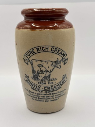 Old advertising cream - , pot