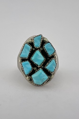 Vtg leekity zuni sterling - vtg, g&l