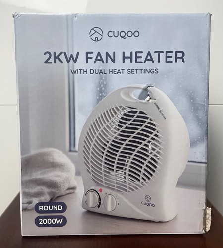 Cuqoo 2kw fan heater - cuqoo, with