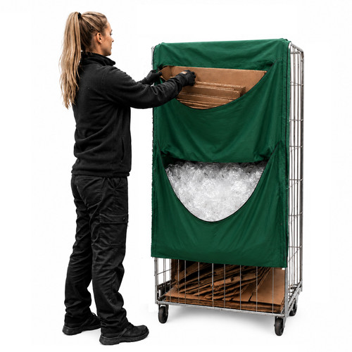 Green cage sack - sack, pocket