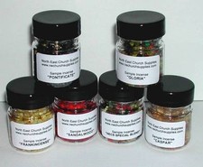 Set jars church incense - set, 6