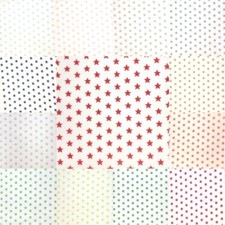 100% Cotton Fabric Small Stars