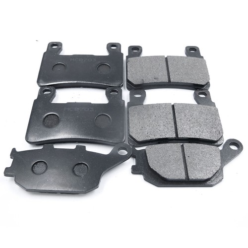 Front rear brake pads fit - fit, for