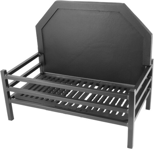 Steel firebasket with - steel, fire