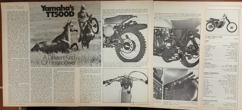 1977 yamaha tt500d page - 1977, 6