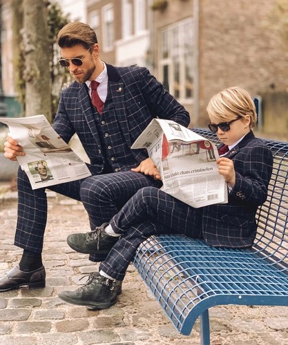 Men and boys tweed - and,