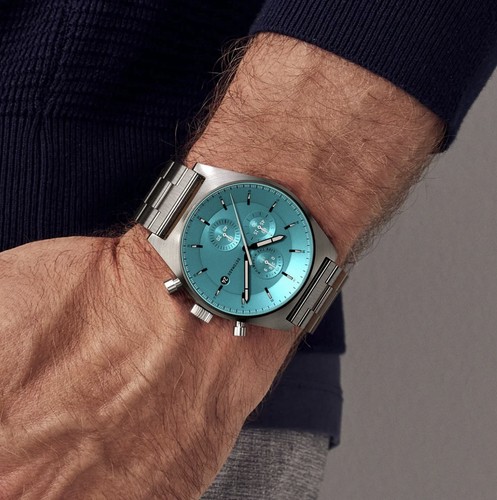 Detomaso d10 chrono minty blue - detomaso,
