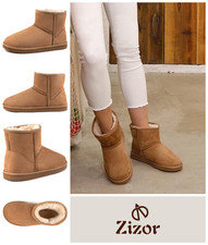 Womens Slippers Boot Bootie Size 8 Memory Foam Ladies Indoor Outdoor House Shoee