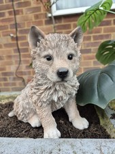 Wolf Cub Garden Ornament