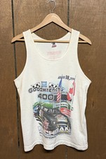 VINTAGE Michigan International Speedway Tank Top Adult Medium Goodwrench 400