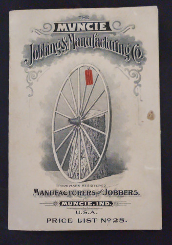 Rare 1890 muncie wheel - muncie, &