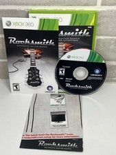 Rocksmith : Authentic Guitar Games - Xbox 360 Game CIB Complete - No Cables