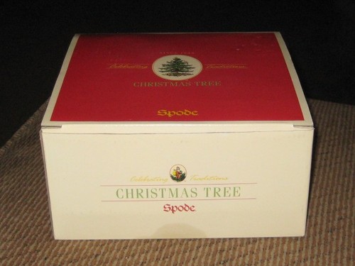 Spode christmas tree dessert - tree,