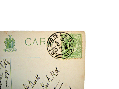 Postmark glasgow twin arcs - postmark., glasgow.