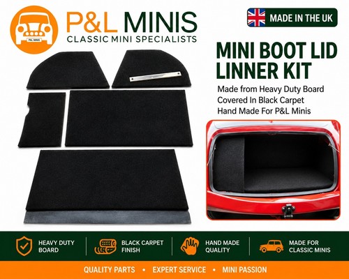 Classic mini boot board lining - mini,