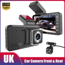 Car Dash Cam Front & Rear 4"