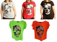 Women's Camouflage Skull