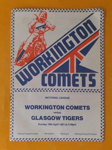 Workington comets glasgow - workington,
