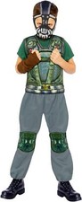 KIDS BANE COSTUME BOYS BATMAN VILLAIN FANCY DRESS CHILDS TEEN HALLOWEEN OUTFIT