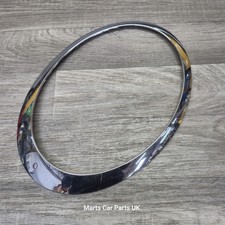 MINI R55 R56 R57 R58 R59 Passenger Side Left Chrome Headlight Trim Ring 7149905 