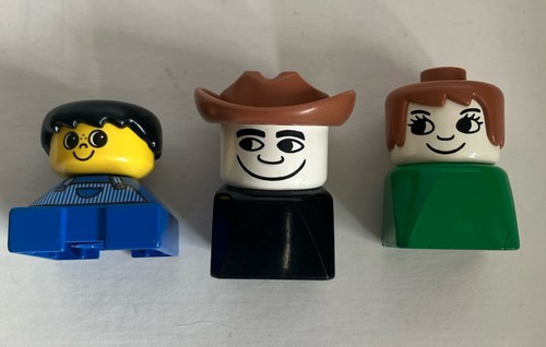 Vintage lego duplo - duplo, figures