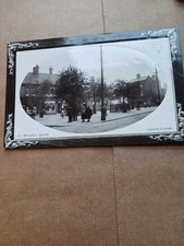 Vintage Postcard St Micheal's Square, Ashton u Lyne Street Scene C 1910