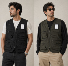 Mens Waistcoat Vest Utility