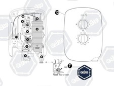 Triton Ivory 4 shower spare
