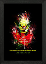 Mick Schumacher Framed Wall