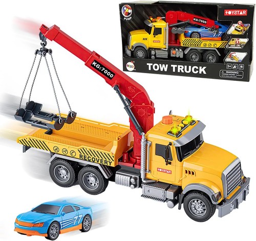 Tow truck toy large - truck,