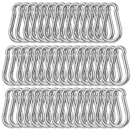 200pcs carabiner clips m5 - 200pcs, 2"