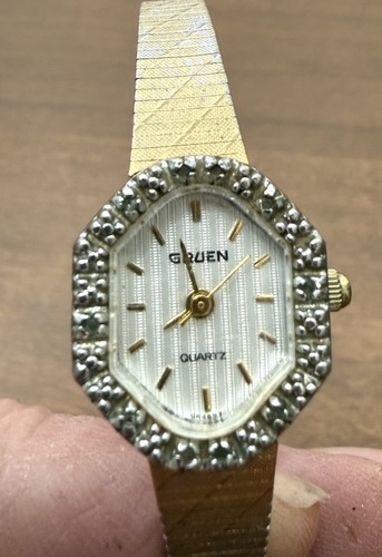 Vintage gruen ladies quartz - ladies,