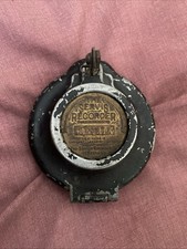 Vintage The Servis Recorder 1940 With Key Old Truck Recorder Tachograph