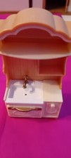 Sylvanian Families,  Spares Beautiful Kitchen Sink Furniture From 5314 Cream