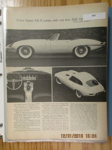 Jaguar advertisement 1963 - advertisement,