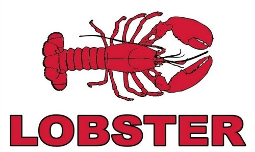 Lobster fishing seafood 5x3 - lobster,