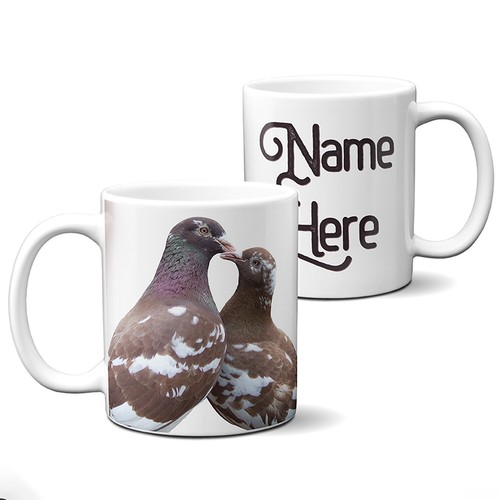 Personalised pigeon mug bird - pigeon,