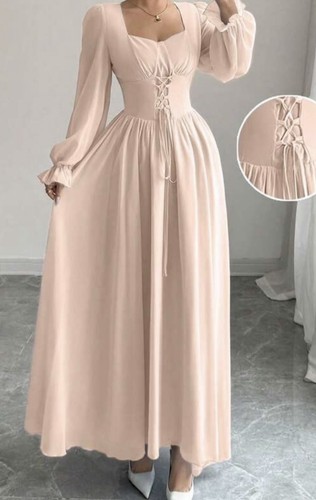 Women sweetheart neck - sweetheart, tie-up