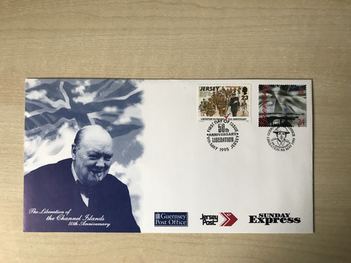 Guernsey jersey 1995 fdc - *guernsey,
