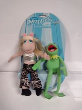 Jim Henson's The Muppets Muppet Mayhem Miss Piggy & Kermit Soft Plush Toys