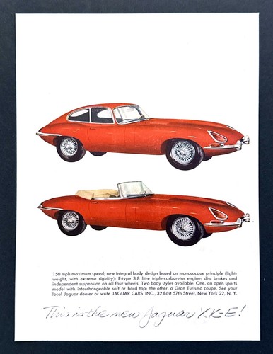 1962 jaguar type - 3.8, &