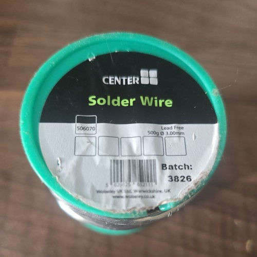 Lead free solder wire 00mm - solder, 3.00mm