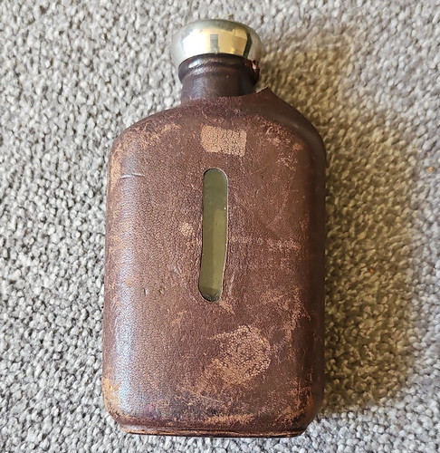 Vintage leather pocket - pocket, hip