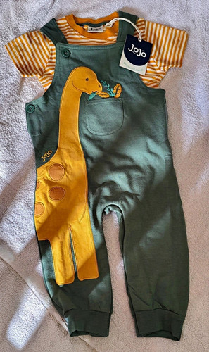 Jojo maman bebe 2pc dungarees - maman,