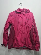 Regatta Isotex Women's Waterproof Jacket Size 18 (XXL) Pink Outdoors Hiking Used