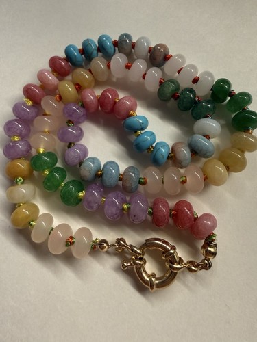 Hand knotted multicoloured - knotted,