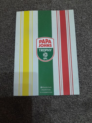 Papa john trophy - papa, john's